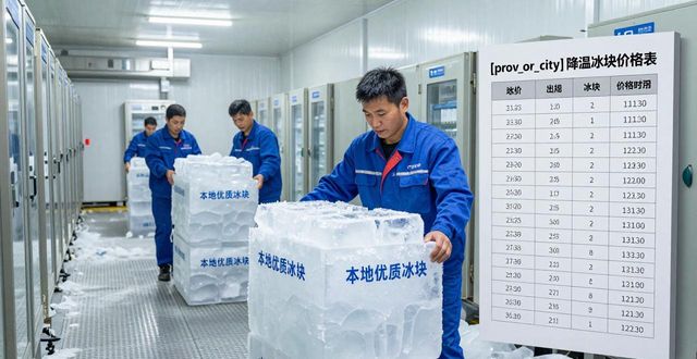 揭阳降温冰块多少钱一吨？本地制冰厂报价来了